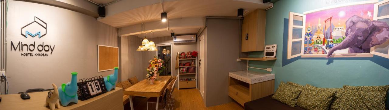 Mind Day Hostel Khaosan Банкок Екстериор снимка